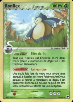 Carte Pokémon: Ronflex δ