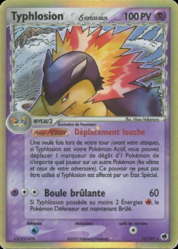 Carte Pokémon: Typhlosion δ