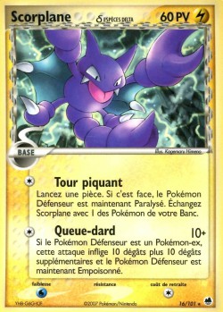 Carte Pokémon: Scorplane δ