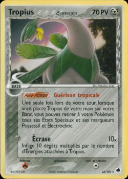 Carte Pokémon: Tropius δ