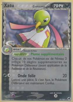 Carte Pokémon: Xatu δ