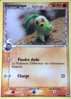 Carte Pokémon: Germignon δ