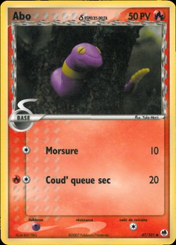 Carte Pokémon: Abo δ