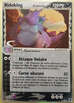 Carte Pokémon: Nidoking δ