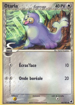 Carte Pokémon: Otaria δ