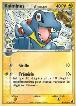 Carte Pokémon: Kaiminus δ