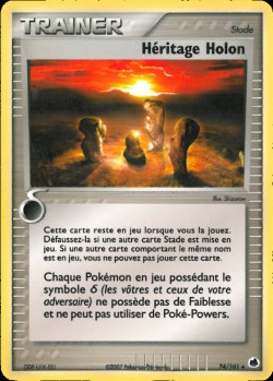 Carte Pokémon: Héritage Holon