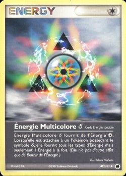 Carte Pokémon: Énergie Multicolore δ