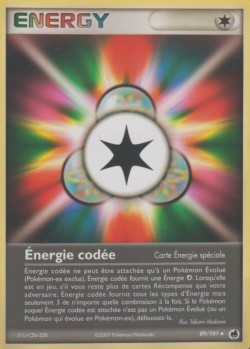 Carte Pokémon: Énergie codée