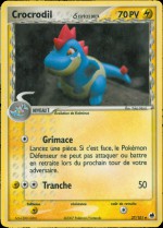 Carte Pokémon: Crocrodil