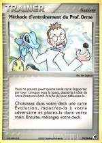 Carte Pokémon: Méthode d'Entraînement