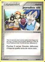 Carte Pokémon: Journaliste télé