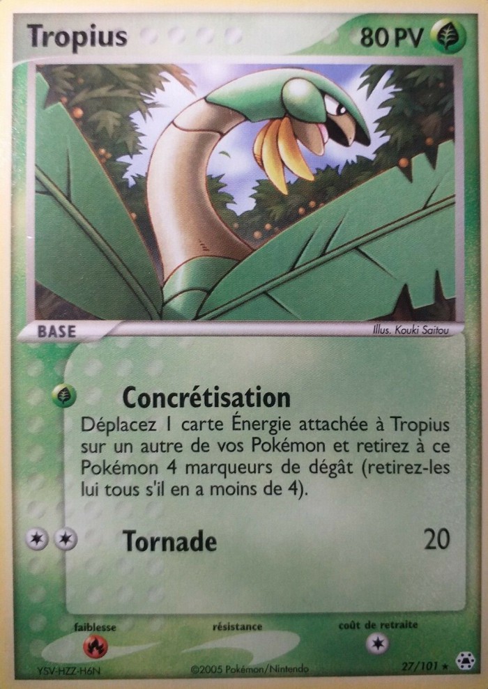 Carte Pokémon: Tropius