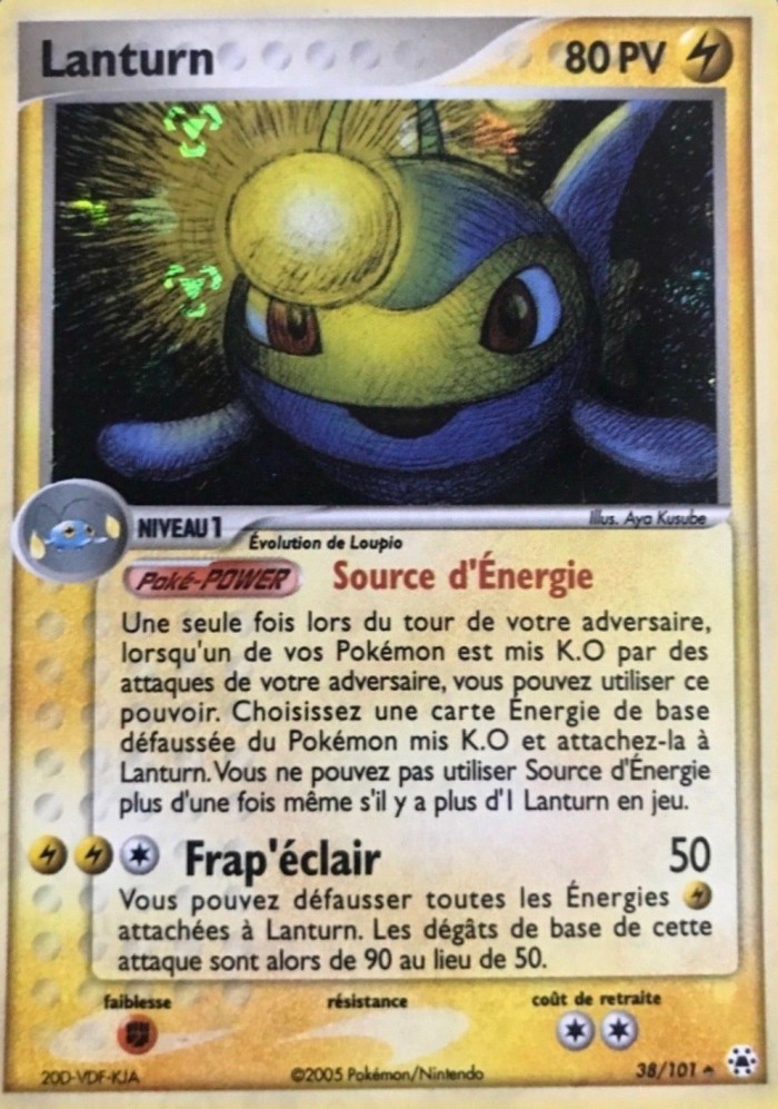 Carte Pokémon: Lanturn