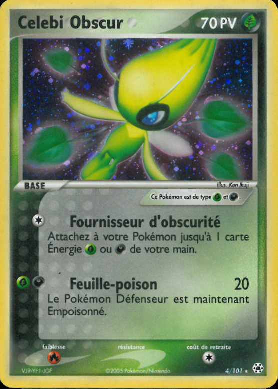 Carte Pokémon: Celebi Obscur