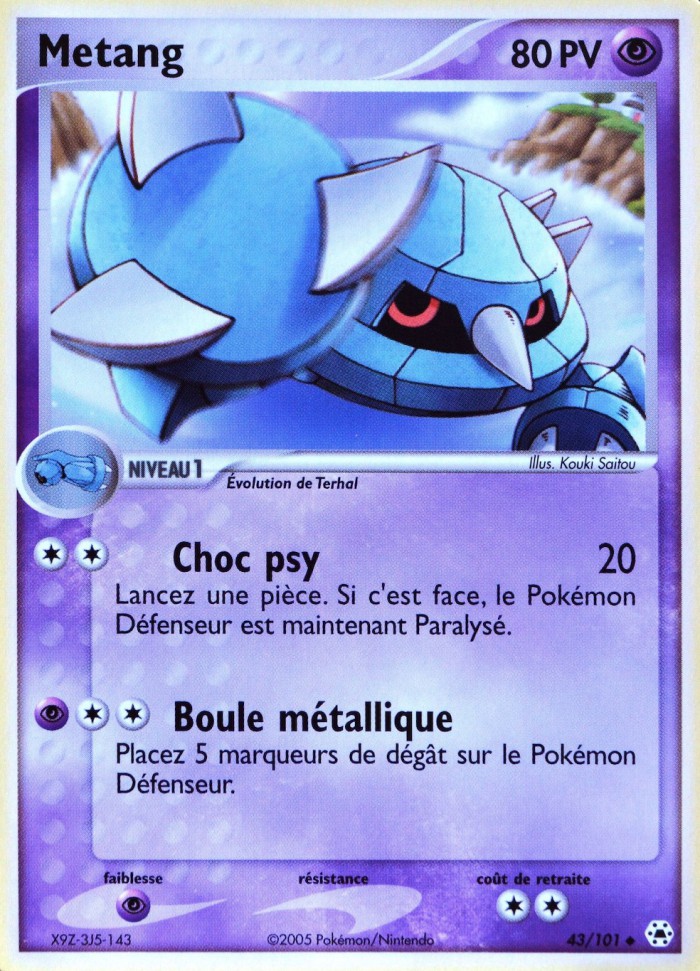 Carte Pokémon: Metang