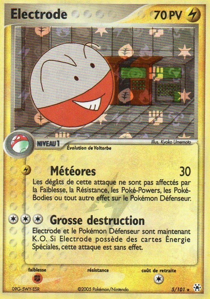 Carte Pokémon: Electrode