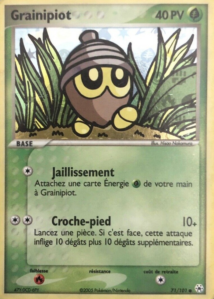 Carte Pokémon: Grainipiot