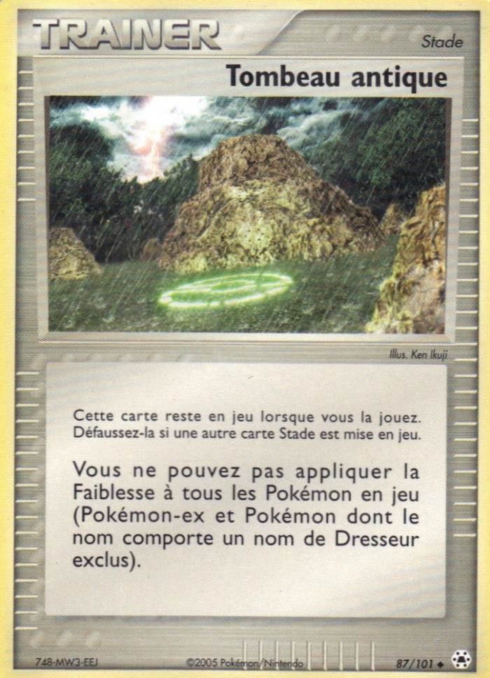 Carte Pokémon: Tombeau antique