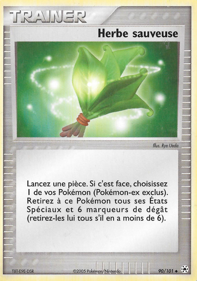 Carte Pokémon: Herbe sauveuse