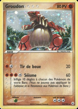 Carte Pokémon: Groudon