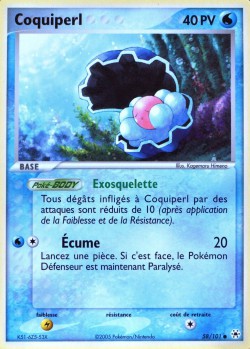 Carte Pokémon: Coquiperl