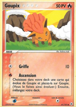 Carte Pokémon: Goupix