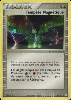 Carte Pokémon: Tempête Magnétique