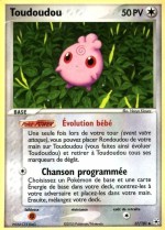 Carte Pokémon: Toudoudou