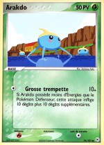 Carte Pokémon: Arakdo