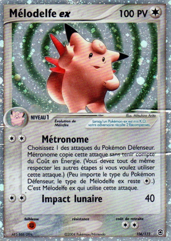 Carte Pokémon: Mélodelfe ex