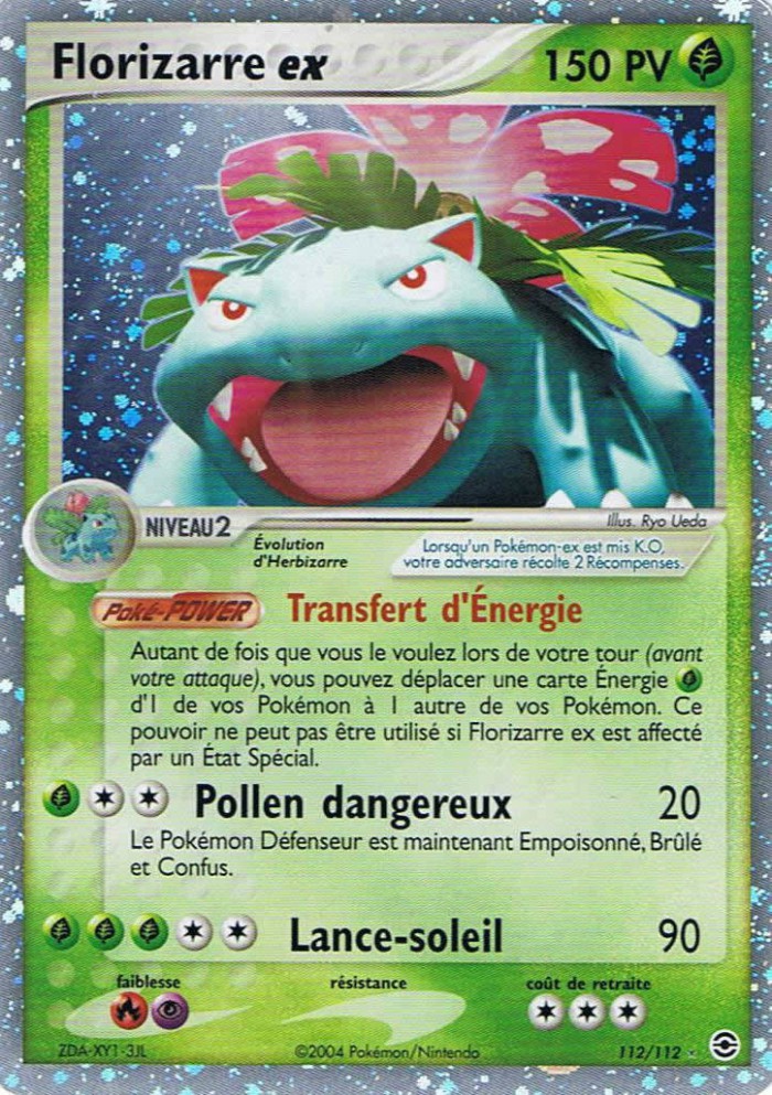 Carte Pokémon: Florizarre ex