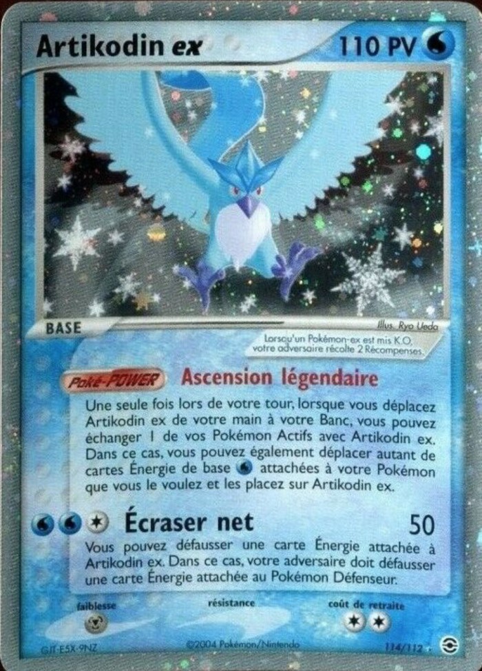 Carte Pokémon: Artikodin ex