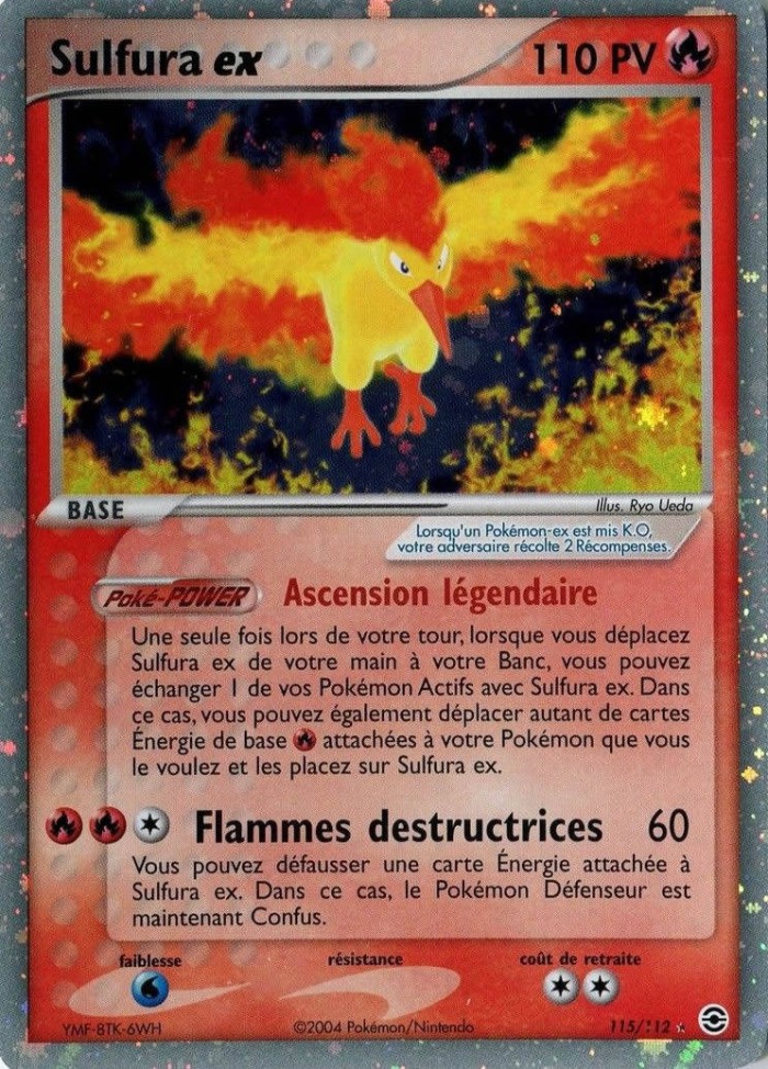 Carte Pokémon: Sulfura ex