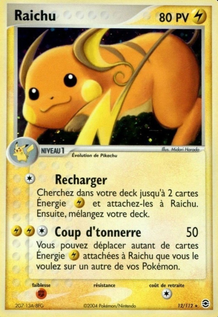 Carte Pokémon: Raichu