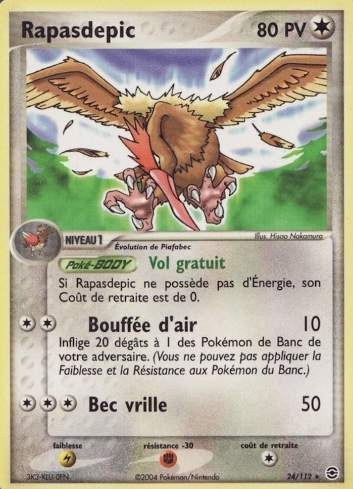 Carte Pokémon: Rapasdepic