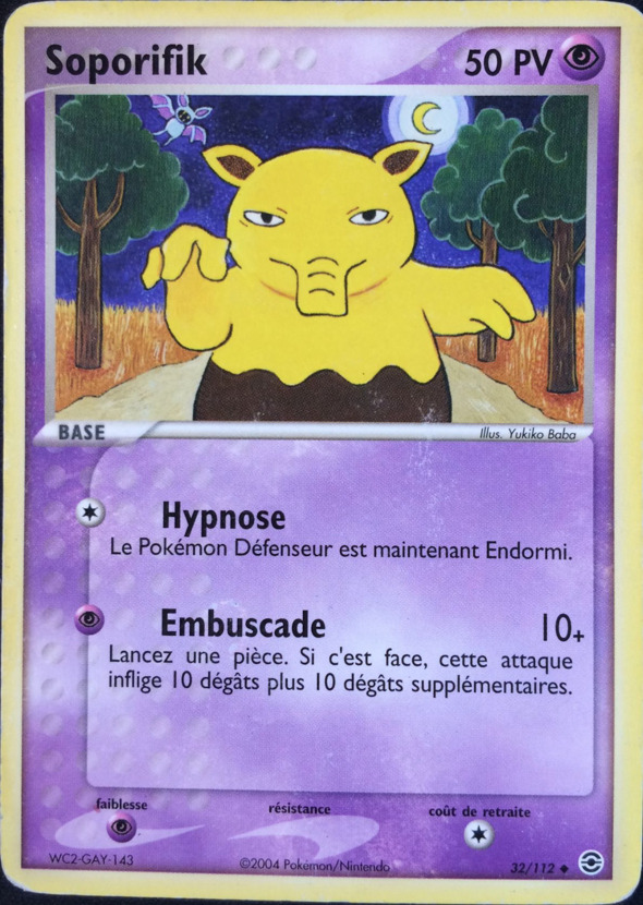 Carte Pokémon: Soporifik