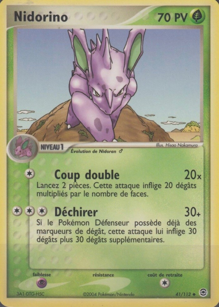 Carte Pokémon: Nidorino