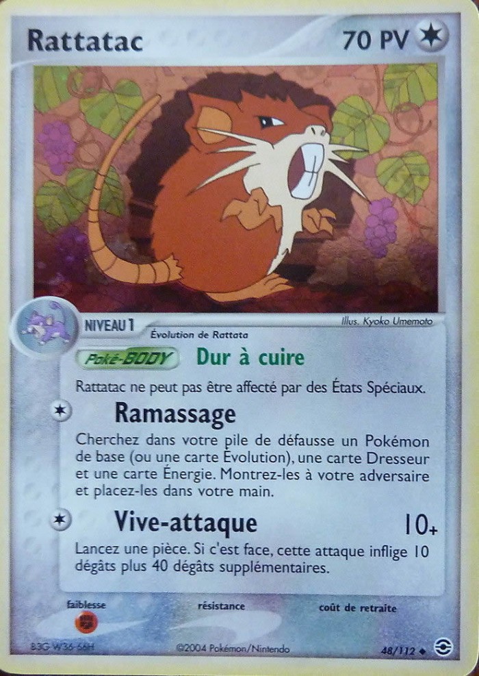 Carte Pokémon: Rattatac