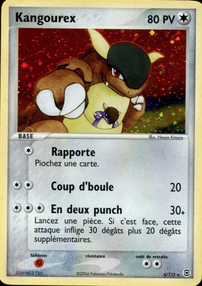 Carte Pokémon: Kangourex