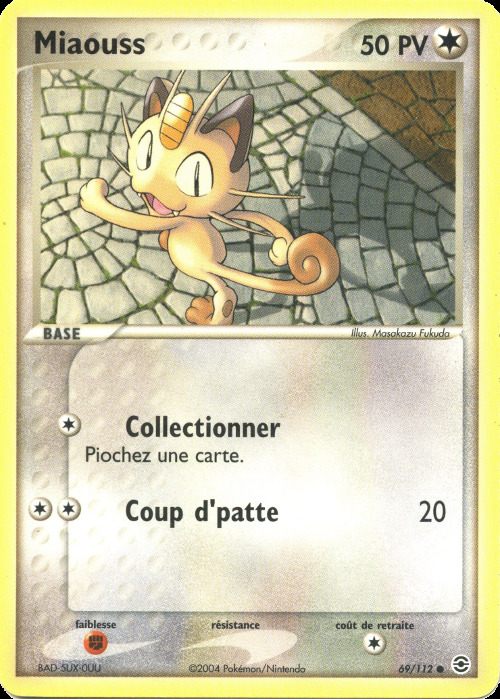 Carte Pokémon: Miaouss