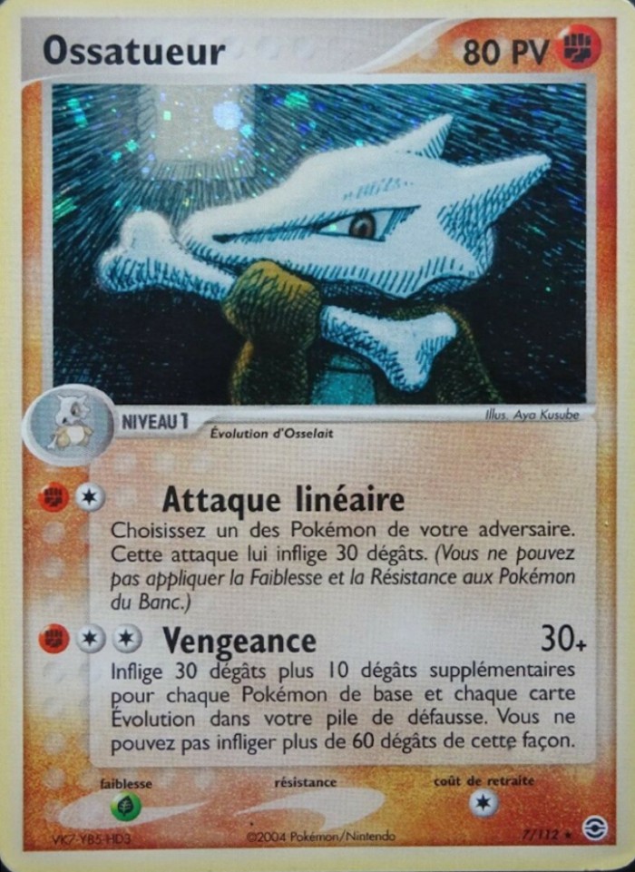 Carte Pokémon: Ossatueur