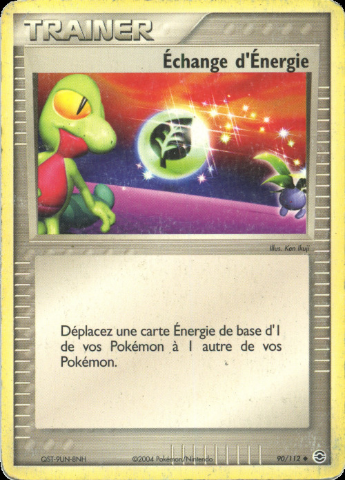 Carte Pokémon: Échange d'Énergie