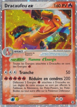 Carte Pokémon: Dracaufeu ex