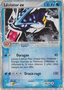 Carte Pokémon: Léviator ex