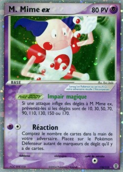 Carte Pokémon: M. Mime ex