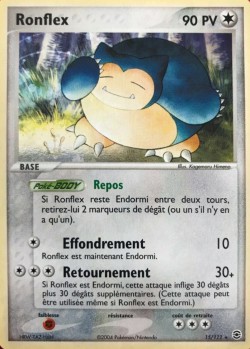 Carte Pokémon: Ronflex