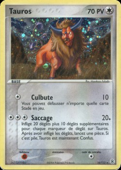 Carte Pokémon: Tauros