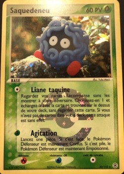 Carte Pokémon: Saquedeneu