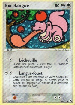 Carte Pokémon: Excelangue